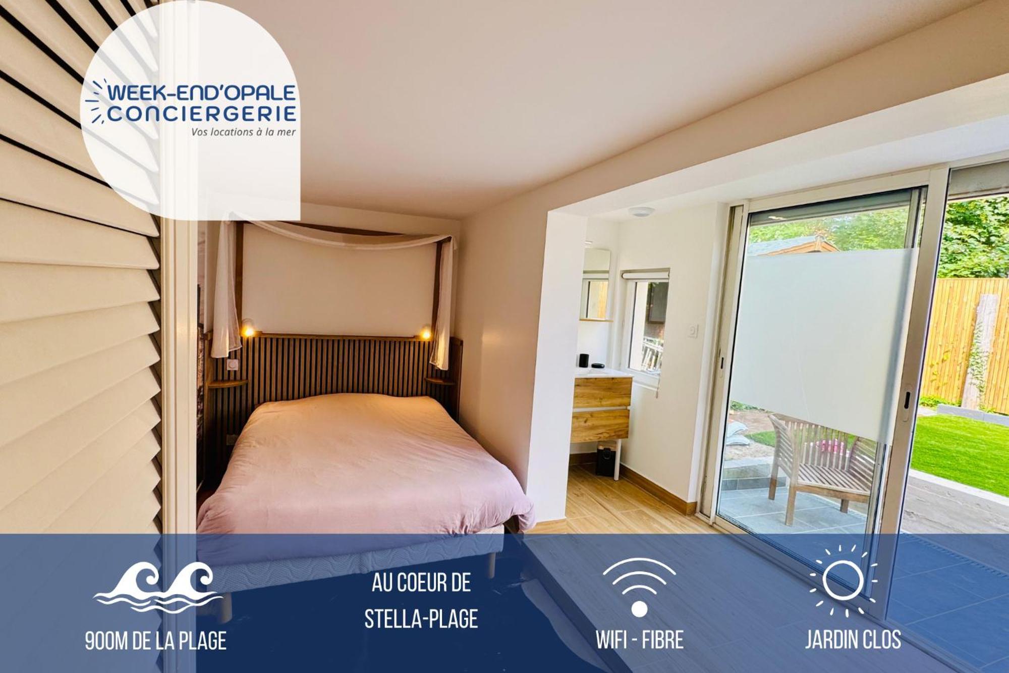 Maison De Vacances A 900M De La Plage Stella-Plage Kültér fotó